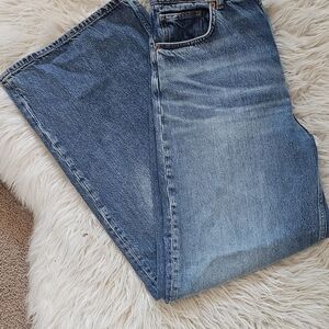 Reformation Relaxed Fit Blue Jeans